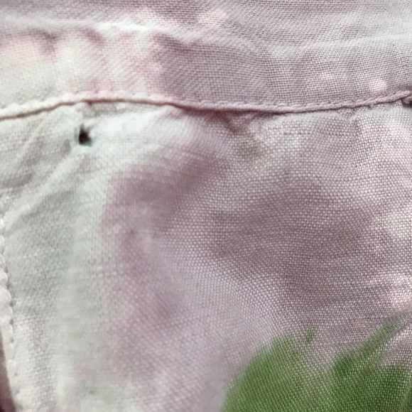 Industria Vtg ink Painters Pant High Rise Button Fly Ankle Pant Womens 0 - Picture 4 of 11